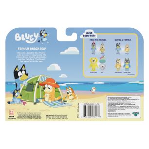 Bluey 4pk Figure Set